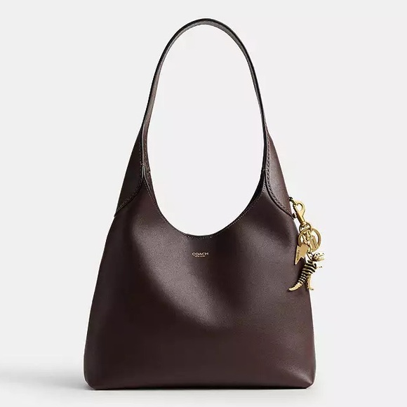 Coach Small Rexy 3D Skeleton Bag Charm Keychain in Brass NEW - Picture 10 of 16